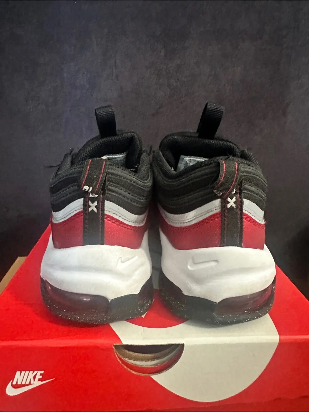 Nike Air Max 97 in Black, Red & White